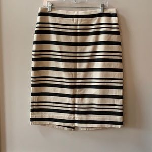 J. Crew Striped Pencil Skirt sz 12